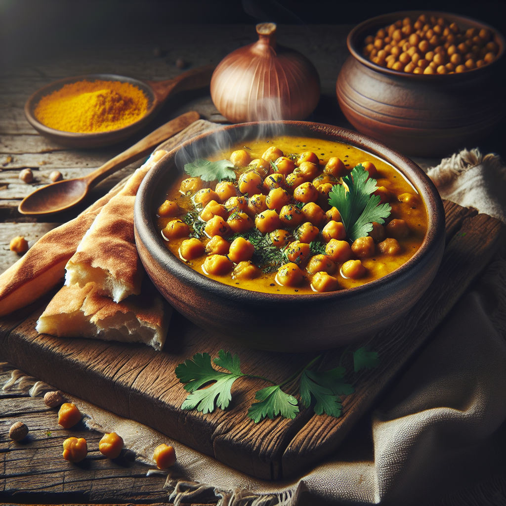 Golden Turmeric Chickpea Stew