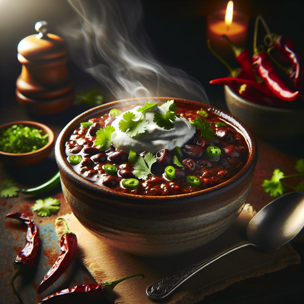 Smoky Chipotle Chocolate Chili