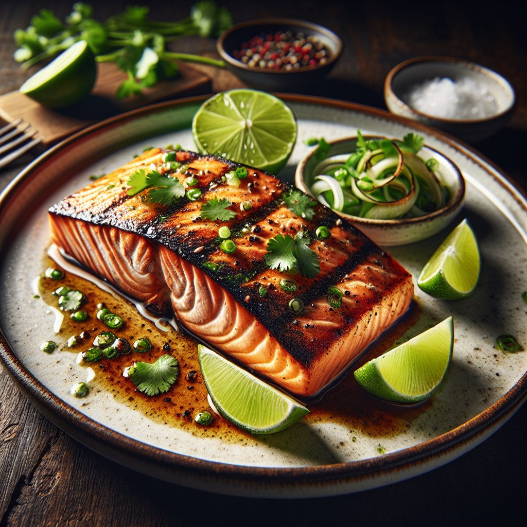 Smoky Chipotle Lime Salmon