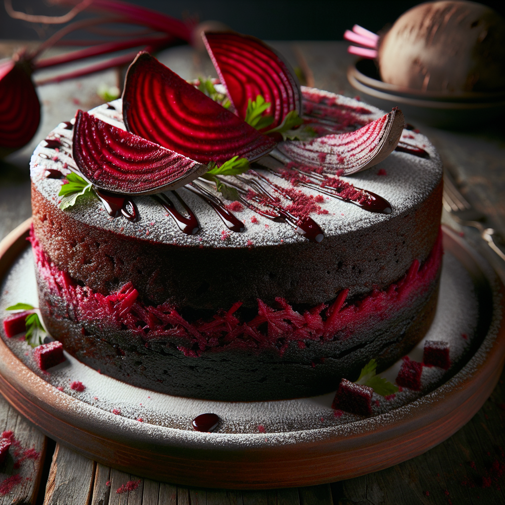 Velvety Beetroot Chocolate Cake
